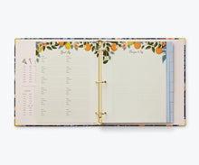 Load image into Gallery viewer, Citrus Grove Recipe Binder - Tigertree