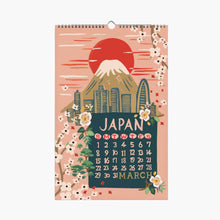 Load image into Gallery viewer, 2026 World Travel Wall Calendar - Tigertree