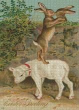 Load image into Gallery viewer, John Derian Easter Greeting 1000 Piece Puzzle