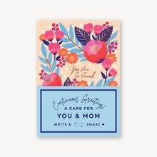 Load image into Gallery viewer, Continuous Greeting: You & Mom - Tigertree