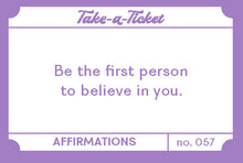 Load image into Gallery viewer, Take-A-Ticket Affirmations - Tigertree