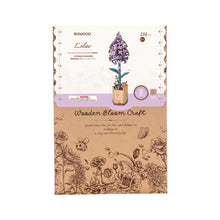 Load image into Gallery viewer, 3D Wooden Flower Puzzles - Tigertree