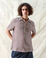 Load image into Gallery viewer, Busey Shirt Dobby Check Red Multi - Tigertree