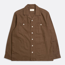 Load image into Gallery viewer, Hiro LS Shirt Brown - Tigertree