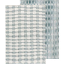 Load image into Gallery viewer, Abode Lagoon Tea Towel - Set of 2 - Tigertree