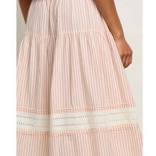 Load image into Gallery viewer, Airscape Midi Skirt - Dusty Cedar Stripe - Tigertree