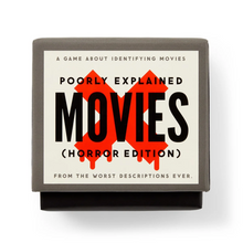Load image into Gallery viewer, Poorly Explained Movies Game - Horror Edition