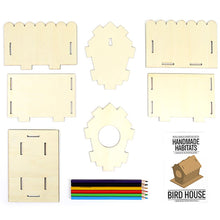 Load image into Gallery viewer, Bird House Handmade Habitats - Tigertree