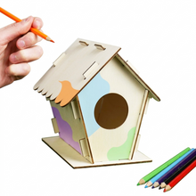 Load image into Gallery viewer, Bird House Handmade Habitats - Tigertree