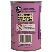 Load image into Gallery viewer, Boba the Canned Pink Axolotl - Tigertree