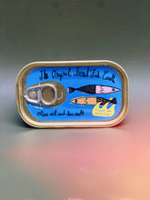 Load image into Gallery viewer, Tinned Fish Double Wick Candle -