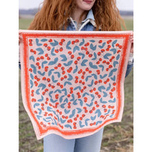 Load image into Gallery viewer, Cherry Screenprint Bandana - 22" - Tigertree