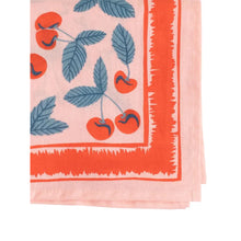 Load image into Gallery viewer, Cherry Screenprint Bandana - 22" - Tigertree