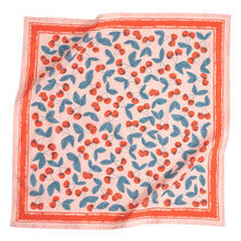 Load image into Gallery viewer, Cherry Screenprint Bandana - 22" - Tigertree
