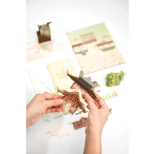 Load image into Gallery viewer, DIY Book Nook Kit- Falling Sakura - Tigertree
