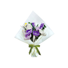 Load image into Gallery viewer, DIY Chenille Flower Bouquet Kit - Purple Mix - Tigertree
