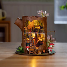 Load image into Gallery viewer, DIY Miniature House Kit: Fairytale Tree House - Tigertree