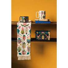Load image into Gallery viewer, Embroidered Amulet Tea Towel - Tigertree