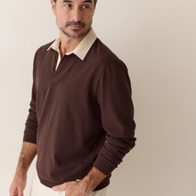 Load image into Gallery viewer, Sueded Rugby Polo - Java