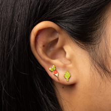 Load image into Gallery viewer, Radish Artichoke Earrings
