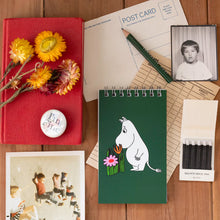 Load image into Gallery viewer, Moomintroll Garden Mini Memo Pad - Tigertree
