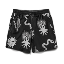 Load image into Gallery viewer, Serrano Active Stretch Shorts- Black/White - Tigertree
