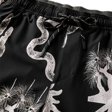 Load image into Gallery viewer, Serrano Active Stretch Shorts- Black/White - Tigertree