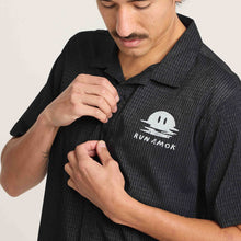 Load image into Gallery viewer, Bless Up Trail Button Up Shirt- Black - Tigertree