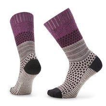Load image into Gallery viewer, Popcorn Cable Crew Socks - Tigertree