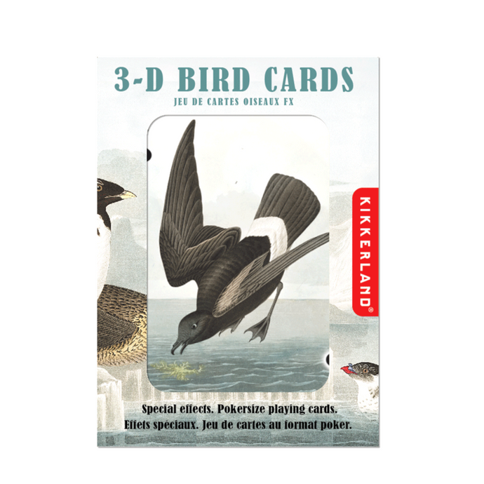 3D Playing Cards - Birds - Tigertree