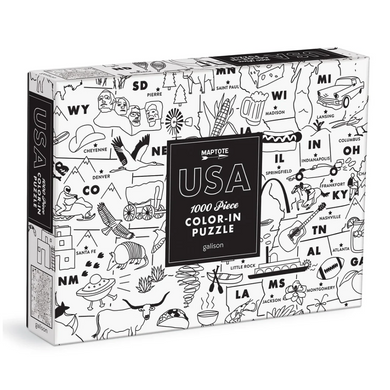 USA Color-In Puzzle - Tigertree