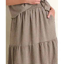Load image into Gallery viewer, Sunkissed Tiered Midi Skirt - Almond