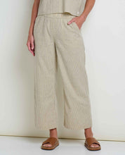 Load image into Gallery viewer, Taj Hemp Wide Leg Pants- Barley Railroad - Tigertree