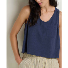Load image into Gallery viewer, Taj Hemp Button Back Tank