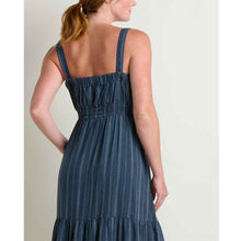 Load image into Gallery viewer, Taj Hemp Tiered Midi Dress