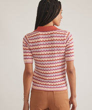 Load image into Gallery viewer, Spencer Polo Sweater - Warm Wave - Tigertree

