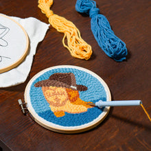 Load image into Gallery viewer, Western Punch Needle Kit - Tigertree