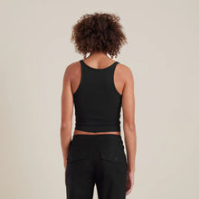 Load image into Gallery viewer, Wind Worn Tank Black - Tigertree