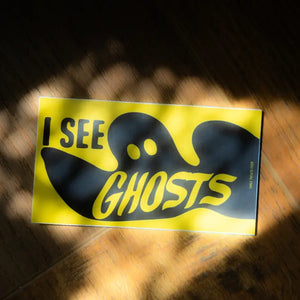 I See Ghosts Bumper Magnet - Tigertree