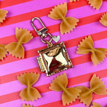 Load image into Gallery viewer, Ravioli Locket Keychain - Tigertree