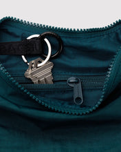 Load image into Gallery viewer, Small Nylon Crescent Bag - Deep Sea - Tigertree