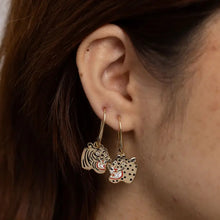 Load image into Gallery viewer, Tiger & Cheetah Earrings - Tigertree