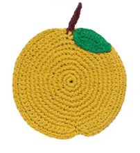 Load image into Gallery viewer, Fruit Crochet Coaster - Tigertree