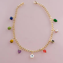 Load image into Gallery viewer, Charm Anklet - Tigertree