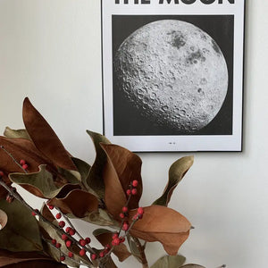 Moon Risograph Print - Tigertree
