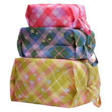 Load image into Gallery viewer, 3D Zip Set- Star Plaid