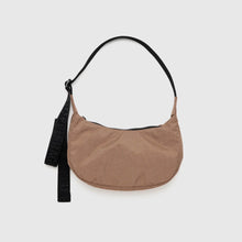 Load image into Gallery viewer, Small Nylon Crescent Bag - Cocoa - Tigertree
