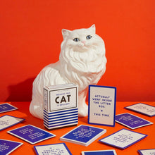 Load image into Gallery viewer, Because This Cat Is Embarrassing - Pet Shame/Praise Deck - Tigertree