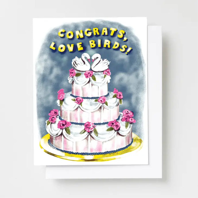 Congrats, Love Birds Card - Tigertree