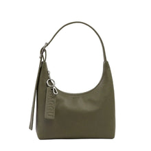 Load image into Gallery viewer, Mini Recycled Leather Shoulder Bag - Loden - Tigertree